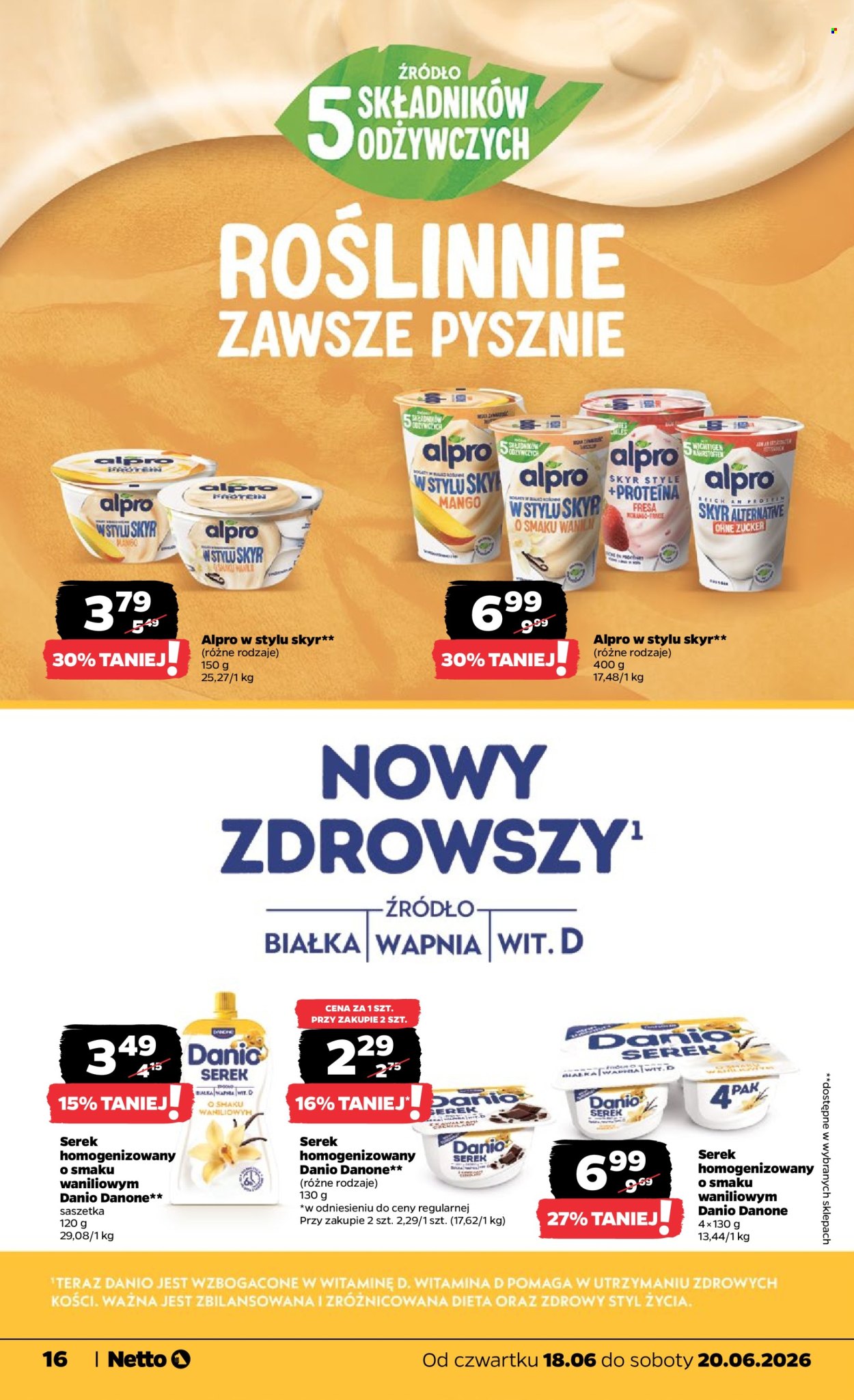 Leták Netto - 18.6.2026 - 20.6.2026. Strana 16