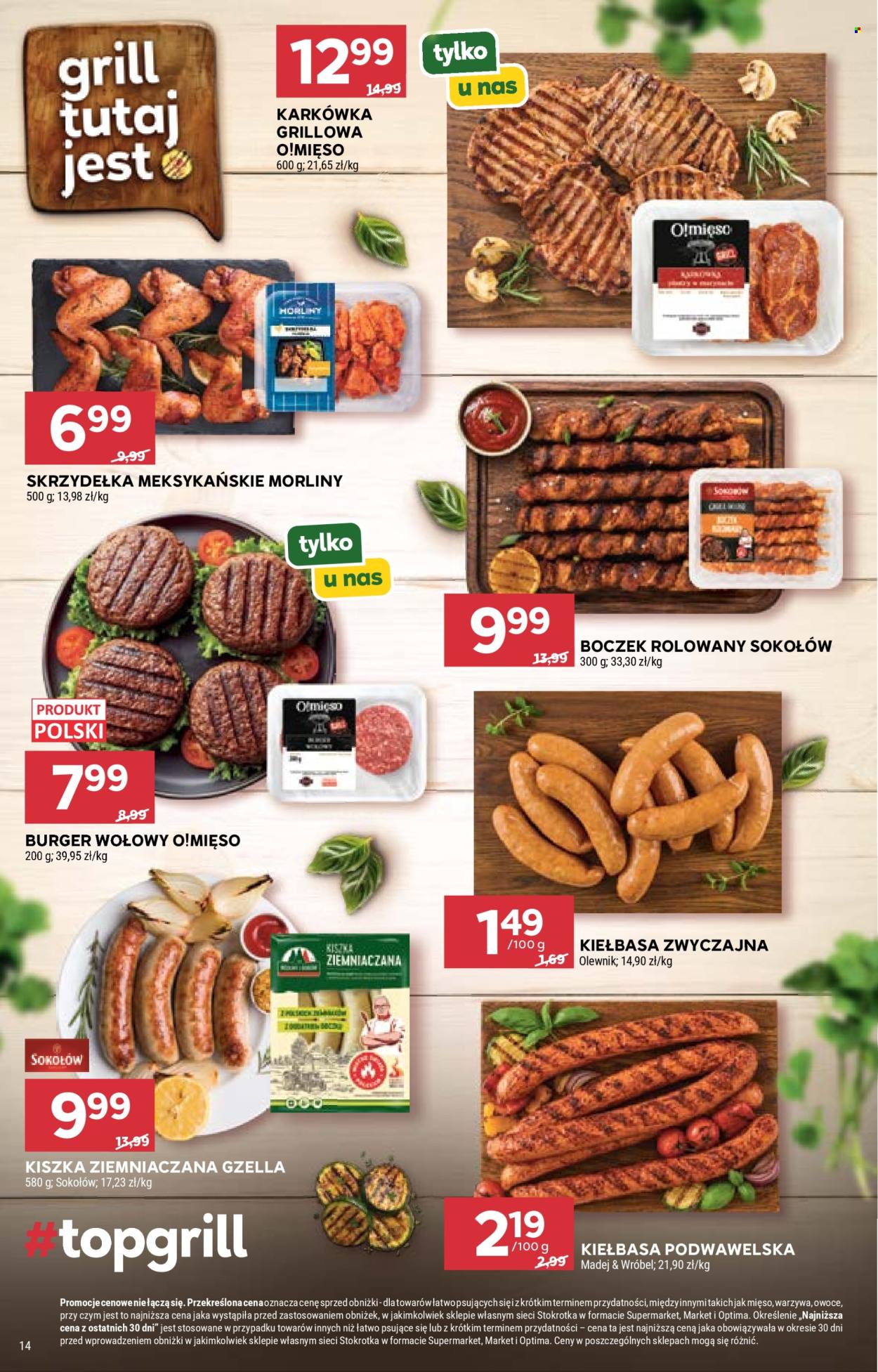 Leták Stokrotka Supermarket - 18.6.2026 - 24.6.2026. Strana 14