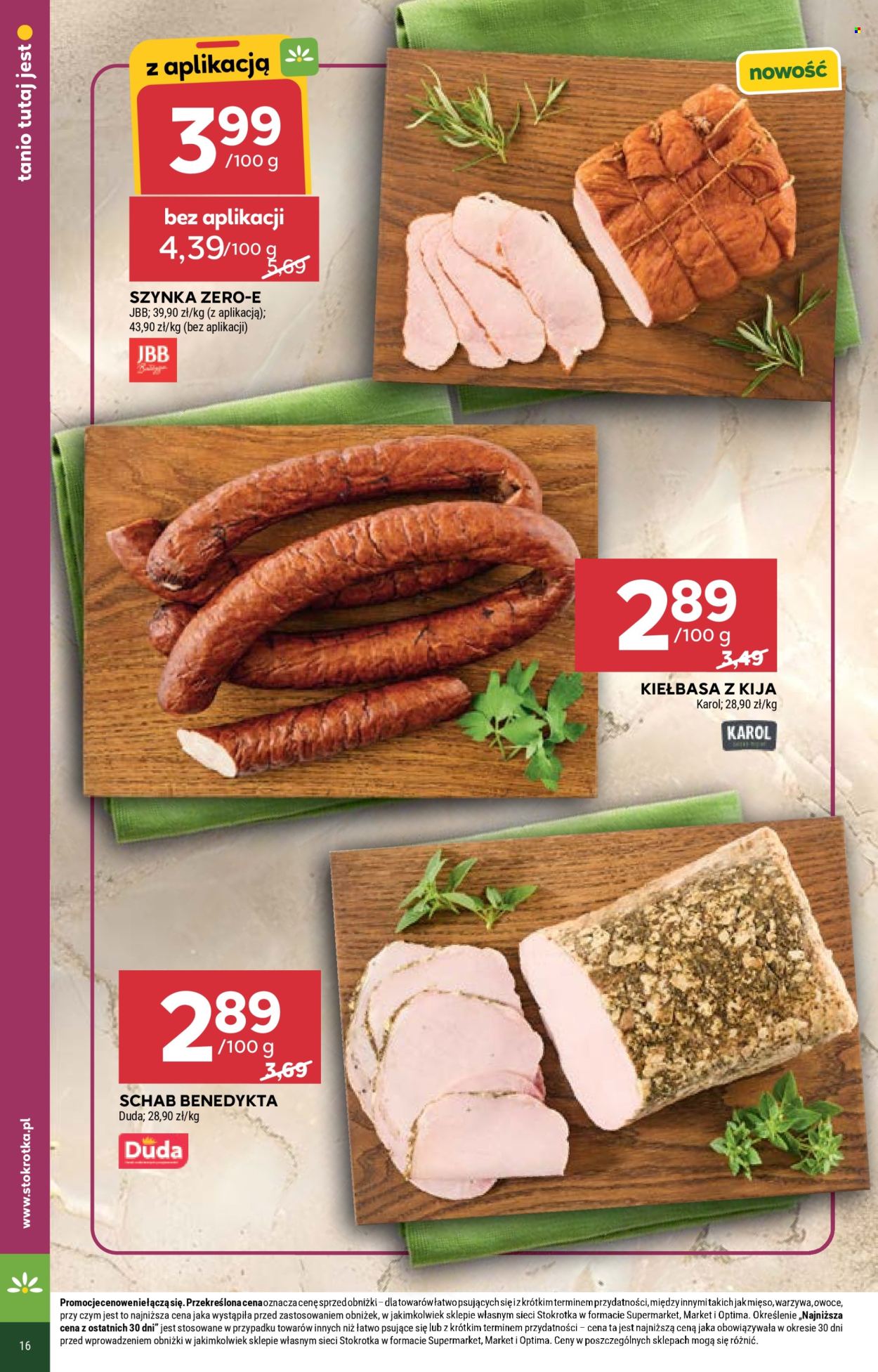 Leták Stokrotka Supermarket - 18.6.2026 - 24.6.2026. Strana 16