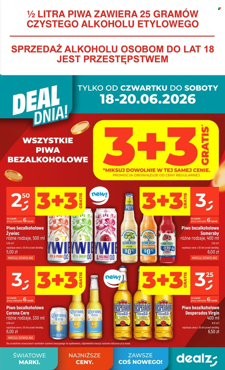Leták Dealz - 18.6.2026 - 24.6.2026. Strana 3