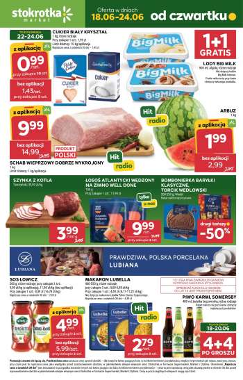 Gazetka Stokrotka Market - 18.06.2026 - 24.06.2026.