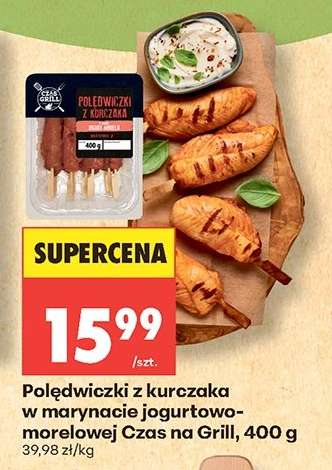 Polędwiczki z kurczaka w marynacie jogurtowo morelowej Czas na Grill 400 g