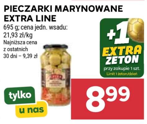 Pieczarki Marynowane Extra Line