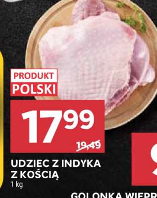 Udziec z indyka z kością