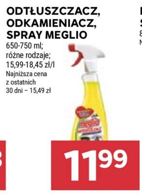 Odtłuszczacz, Odkamieniacz, Spray Meglio