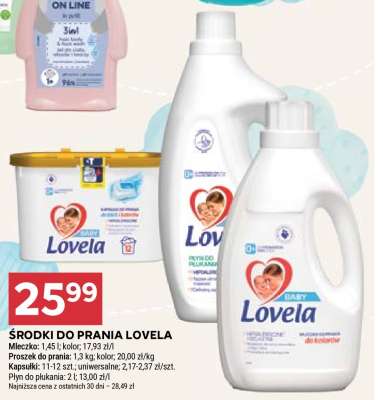Środki do prania Lovela
