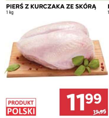 Pierś z kurczaka ze skórą