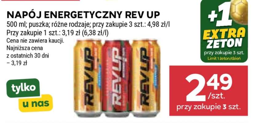 NAPÓJ ENERGETYCZNY REV UP