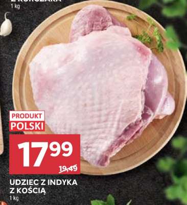 Udziec z indyka z kością