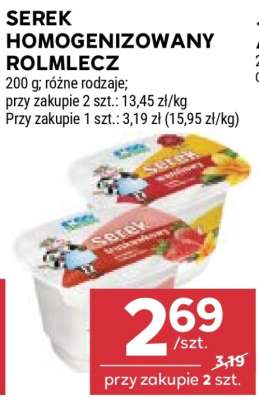 Serek homogenizowany Rolmlecz