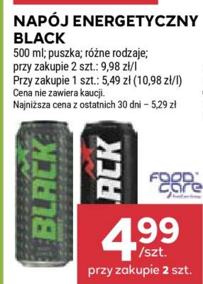 Napój energetyczny Black