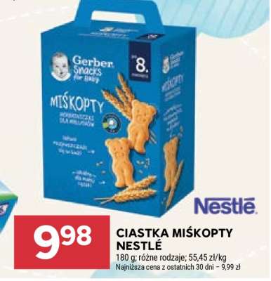 Ciastka Miśkopty Nestlé