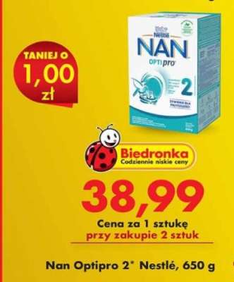 Nan Optipro 2* Nestlé, 650 g