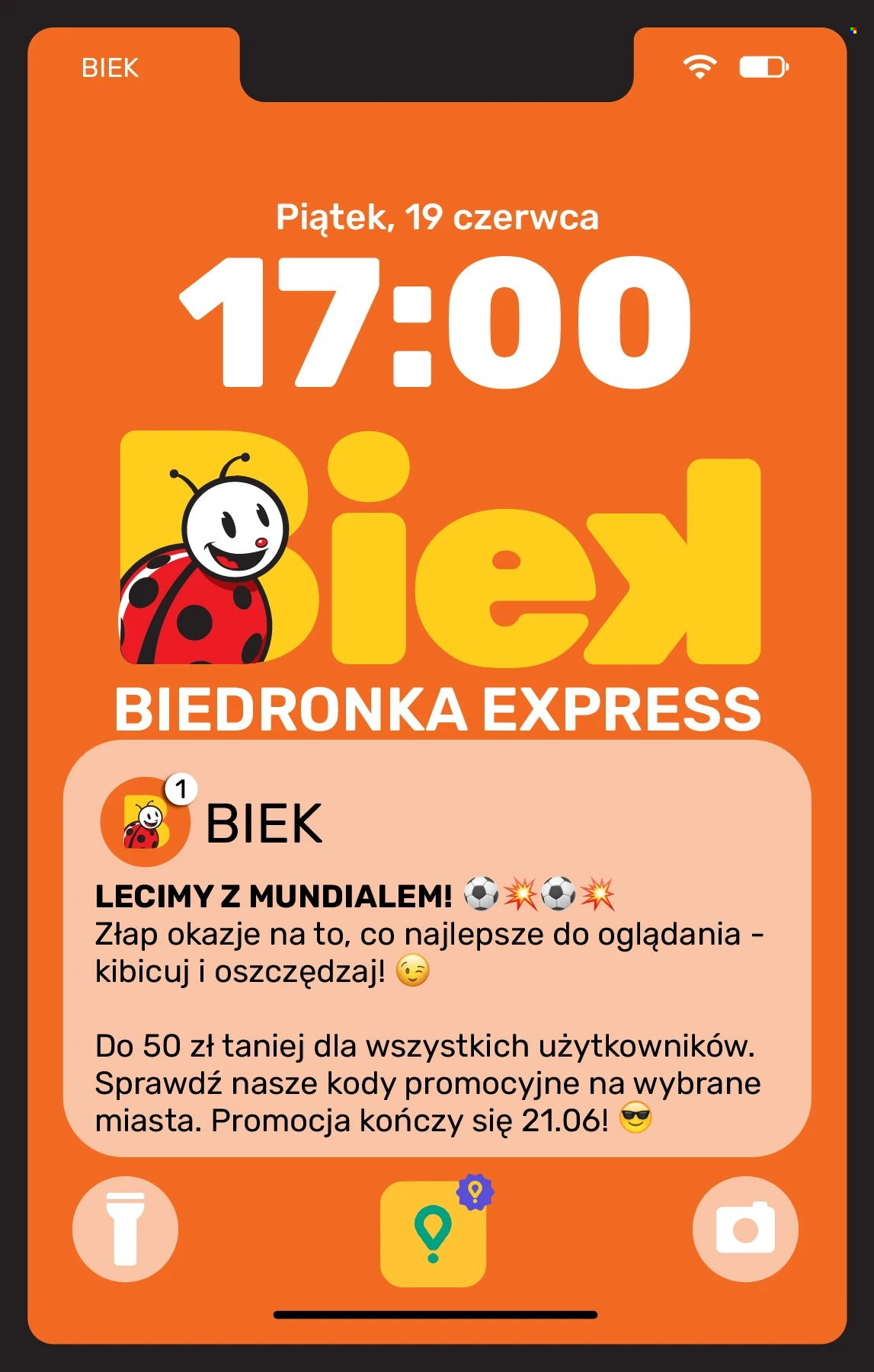 Gazetka Biedronka - 19.06.2026 - 20.06.2026. Strona 1