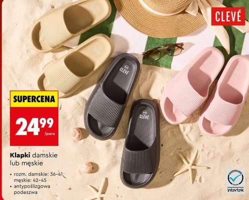 Klapki damskie lub męskie