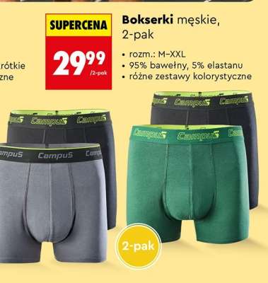 Bokserki męskie , 2 pak