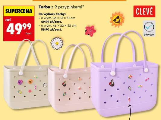 Torba z 9 przypinkami