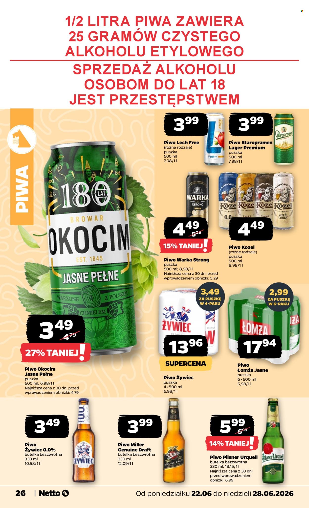 Gazetka Netto - 22.06.2026 - 28.06.2026. Strona 26