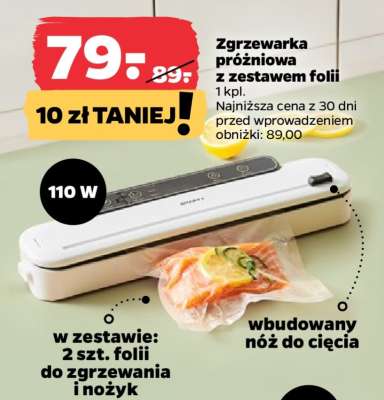 Zgrzewarka próżniowa z zestawem folii