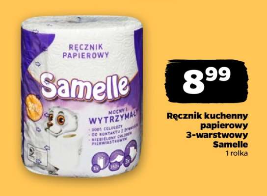 Ręcznik kuchenny papierowy 3-warstwowy Samelle