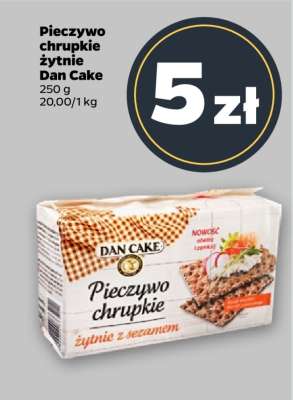 Pieczywo chrupkie żytnie Dan Cake