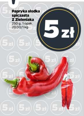 Papryka słodka spiczasta z Zieleniaka