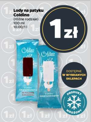 Lody na patyku Coldino
