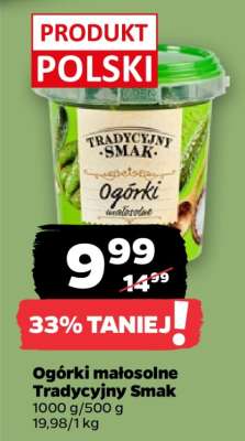 Ogórki małosolne Tradycyjny Smak