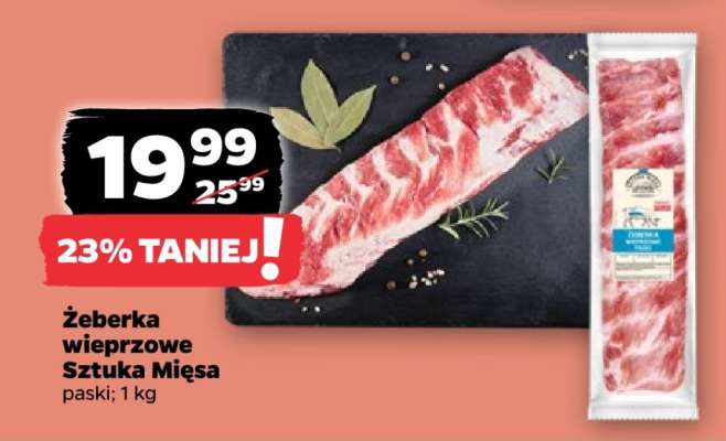 Żeberka wieprzowe Sztuka Mięsa