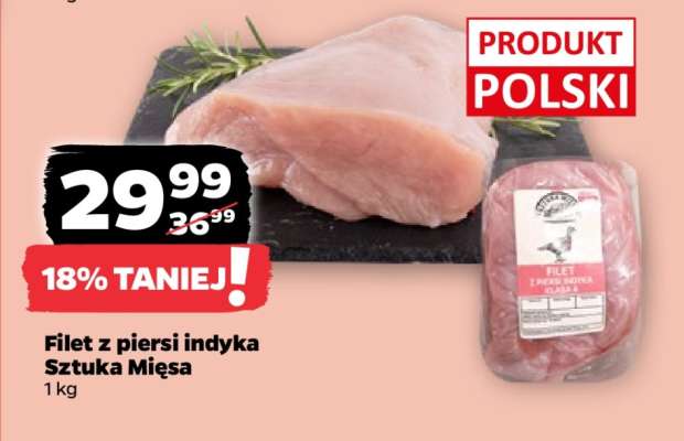 Filet z piersi indyka Sztuka Mięsa