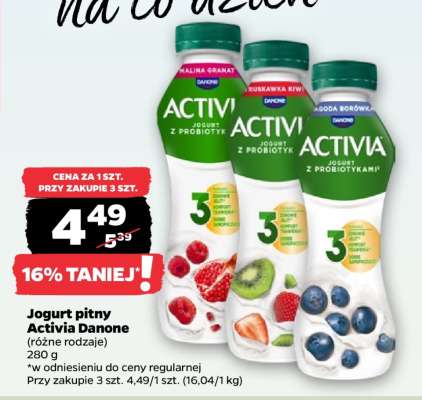 Jogurt pitny Activia Danone