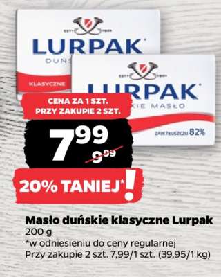 Masło duńskie klasyczne Lurpak
