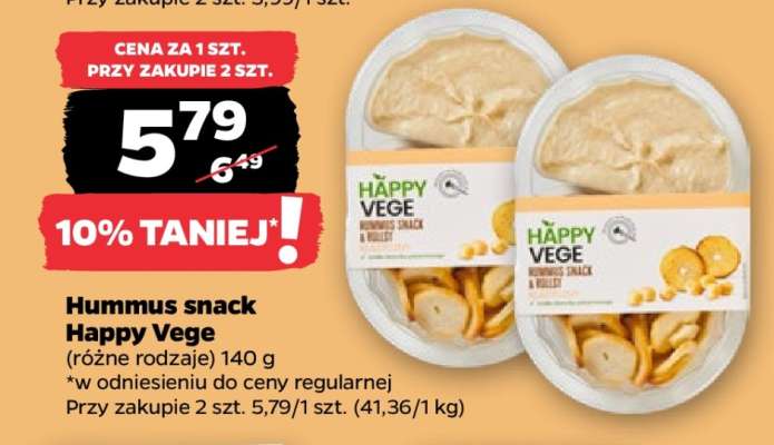 Hummus snack Happy Vege