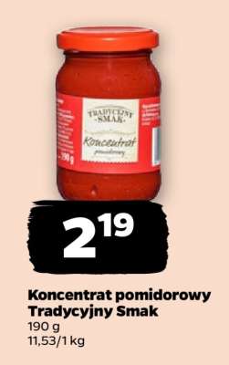 Koncentrat pomidorowy Tradycyjny Smak