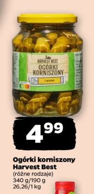 Ogórki korniszony Harvest Best