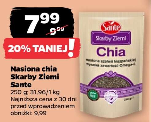 Nasiona chia Skarby Ziemi Sante