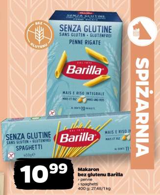 Makaron bez glutenu Barilla