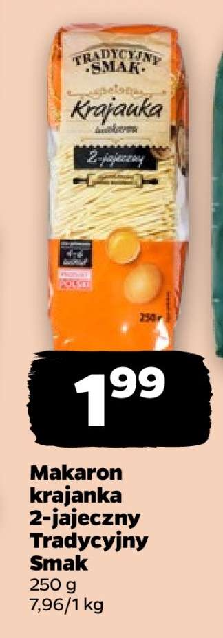 Makaron krajanka 2-jajeczny Tradycyjny Smak