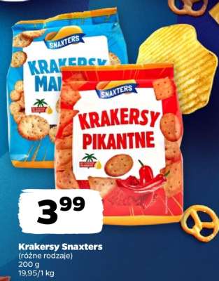 Krakersy Snaxters