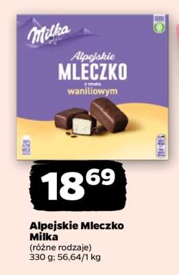 Alpejskie Mleczko MILKA