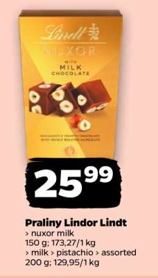Praliny LINDOR LINDT