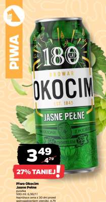 Piwo Okocim Jasne Pełne*