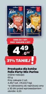 Przekąska dla kotów Felix Party Mix Purina