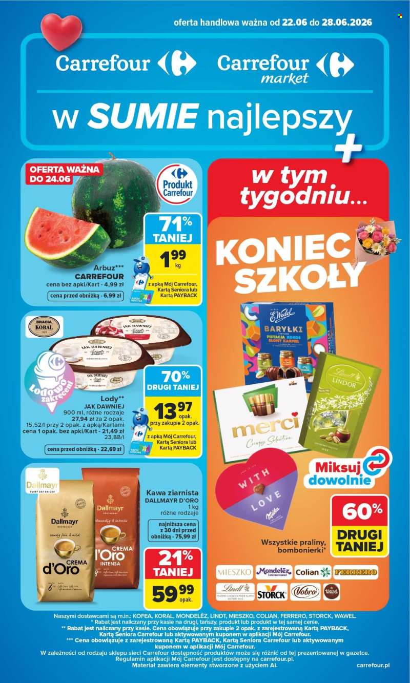 Gazetka Carrefour - 22.06.2026 - 28.06.2026.