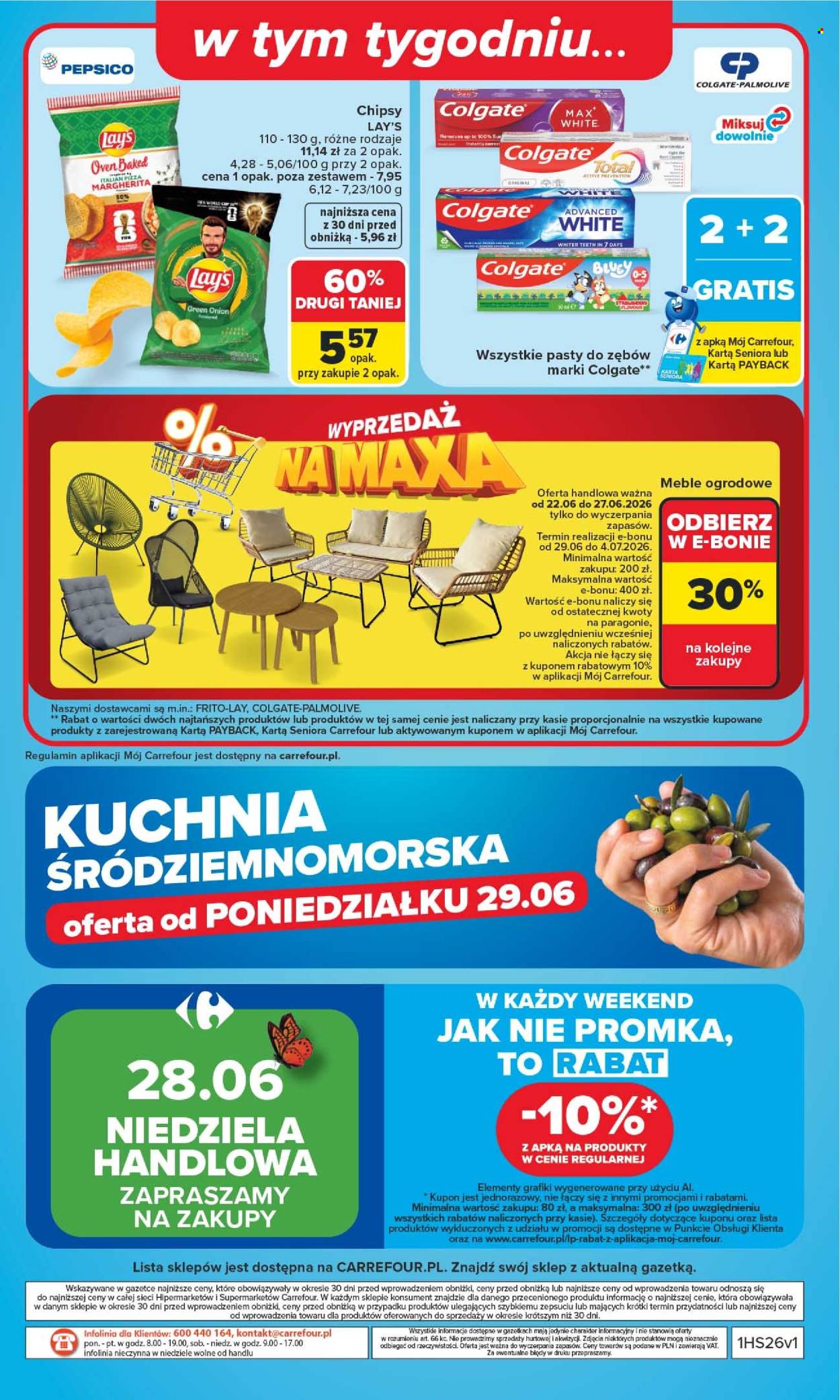 Leták Carrefour - 22.6.2026 - 28.6.2026. Strana 44