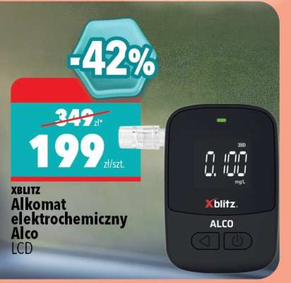 XBLITZ Alkomat elektrochemiczny Alco LCD