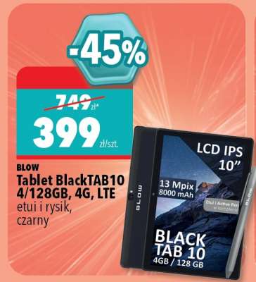 Tablet BlackTAB10 4/128GB, 4G, LTE