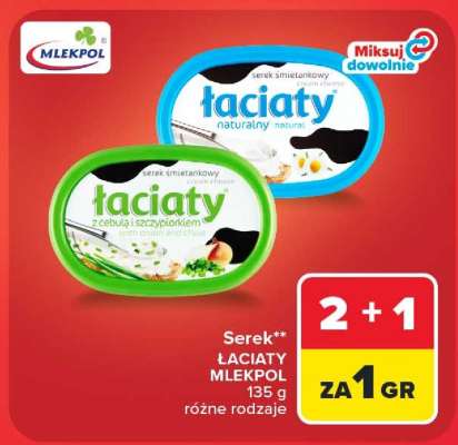 Serek ŁACIATY MLEKPOL