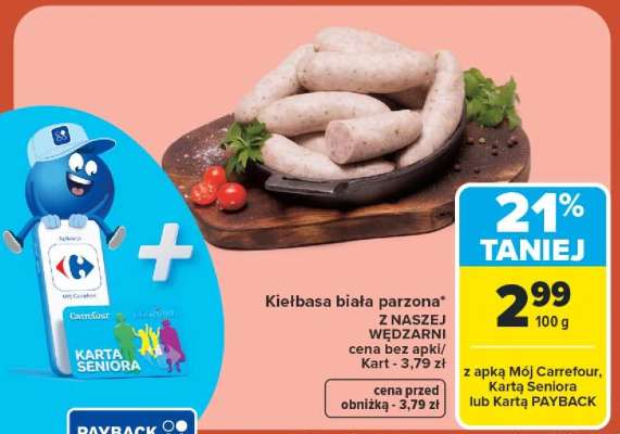 Kiełbasa biała parzona