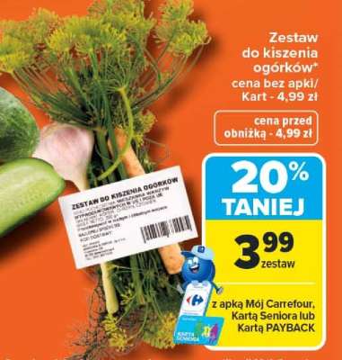 Zestaw do kiszenia ogórków